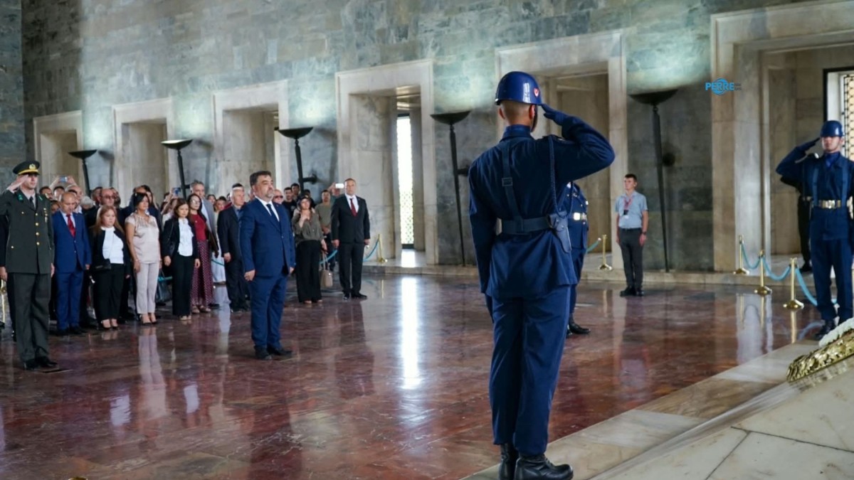 UMFED heyetinden Anıtkabir’e resmi ziyaret